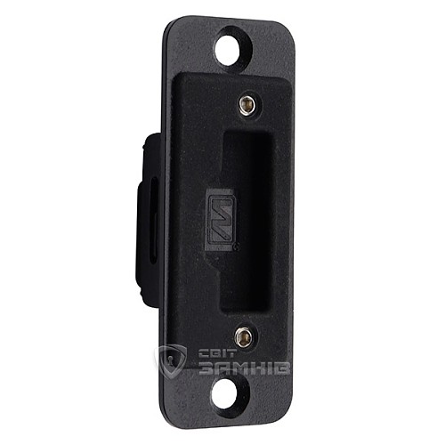 Зворотня планка WALA ALU2 для рами матовий чорний - Фото №1