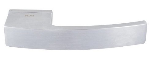 Ручки на розетте RDA Miura (WC49-RY49) брашованый матовый хром - Фото №2