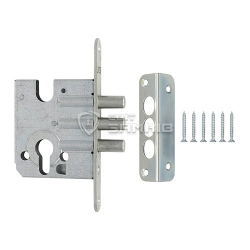 Механизм замка LOB LM200 (BS50мм) матовый хром - Фото №4