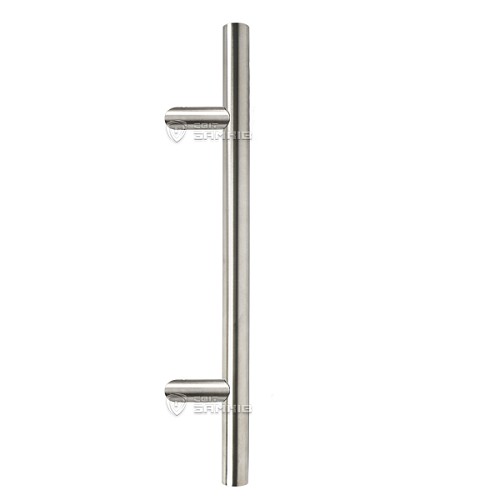 Ручка скоба ABELIX Aspen L: 1400mm X: 1200-45° 30mm SS нерж. сталь (половинка) - Фото №4