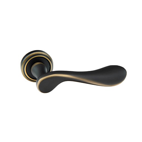 Ручки на розетте FADEX Mira 119V B08 темная бронза - Фото №2