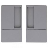 Ручки для розсувної системи AGB Wave B300000101 нікель матовий