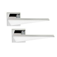 Ручки на розетте ILAVIO 2376 (1053-1102) хром полированный