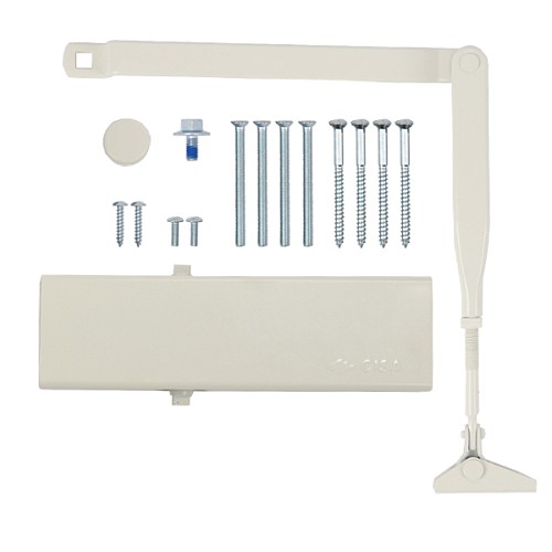 Доводчик CISA C1510.03.0.45 Professional Plus2 STD до 80 кг FIRE белый - Фото №5