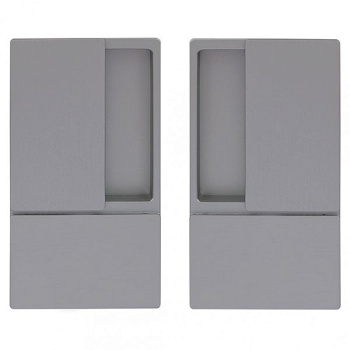 Ручки для розсувної системи AGB Wave B300000101 нікель матовий - Фото №1