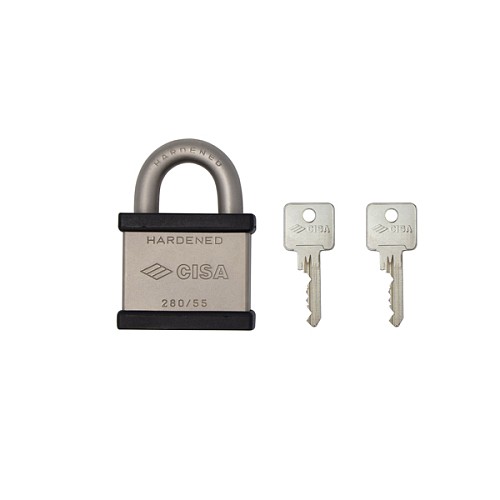 Замок навесной CISA 28050.55 (2 ключа) - Фото №7