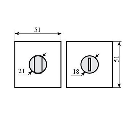 Вороток RDA WC49 зістарений матовий хром - Фото №3