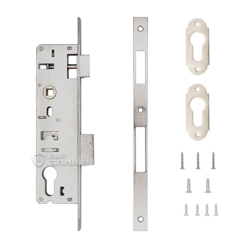 Механизм замка KALE 192 P-35 (16 mm) (BS35*92мм) хром - Фото №4