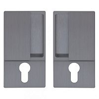 Ручки для міжкімнатних дверей AGB Wave PZ B300030032 хром матовий