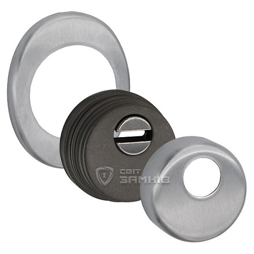 Протектор AZZI FAUSTO F23 Antitubo Widia 25 мм 85х70 матовий хром  - Фото №2