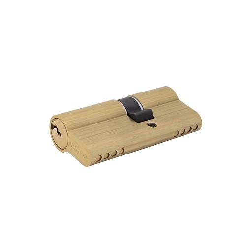 Циліндр CISA C2000 64 (27*37) латунь матова - Фото №3