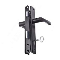 Комплект замка (руч.Nati 90 + JANIA 2KL) (BS20*90мм) чорний