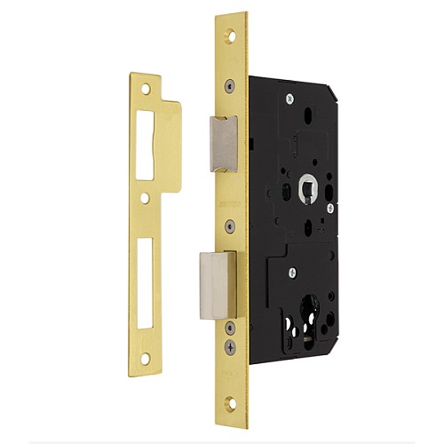 Механизм замка SANTOS 772 (BS60*72мм) матовая латунь - Фото №1