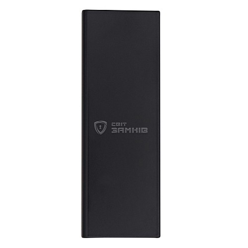 Завіс WALA WTA 8010441X для скляних дверей вузький матовий чорний - Фото №6