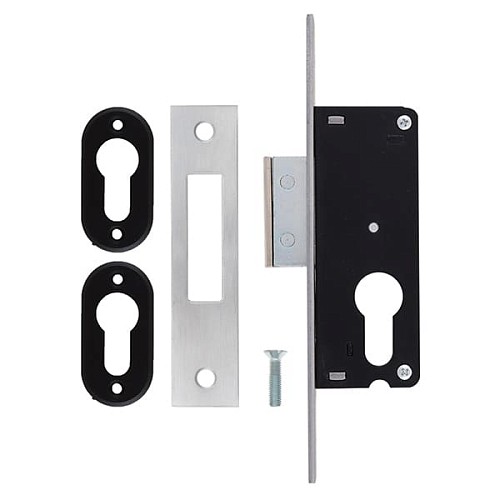 Механизм замка SANTOS 721 (BS25мм, 22мм) матовый хром - Фото №6