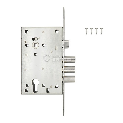 Механизм замка KALE 442 (BS67,5*85мм) хром - Фото №4