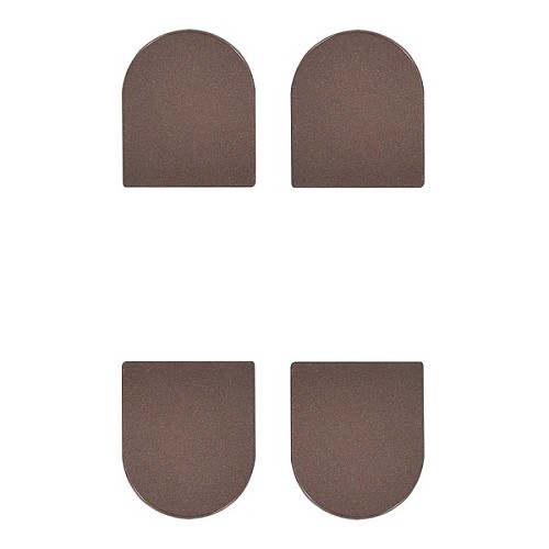 Комплект ковпачків AGB E302001122 для завісу Eclipse 2.0 бронза - Фото №1