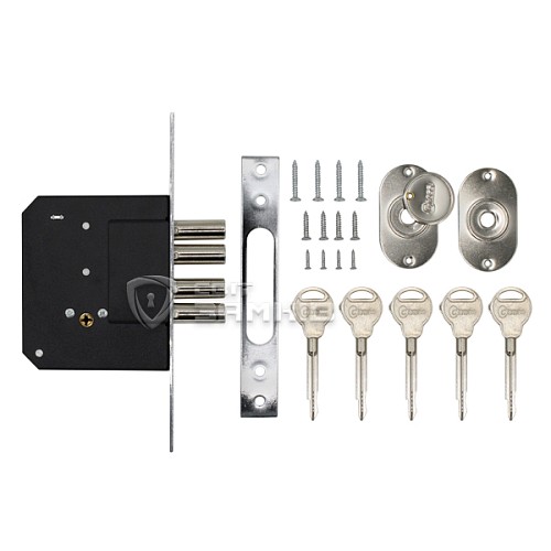 Механизм замка CLASS SD 189-4MF (BS50мм) CP хром - Фото №4