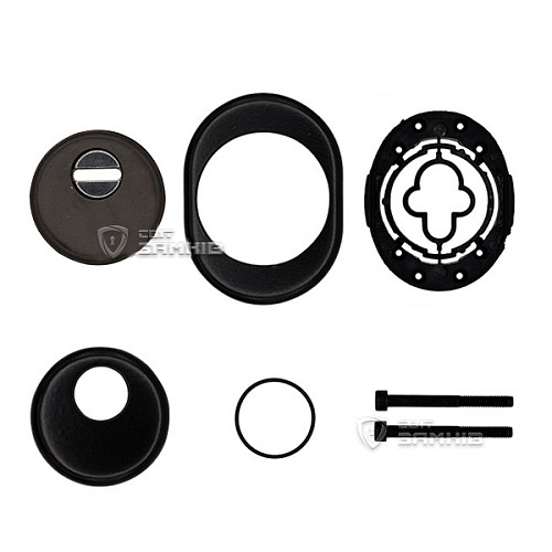 Протектор AZZI FAUSTO F23 Topsecure 25 мм чорний  - Фото №5