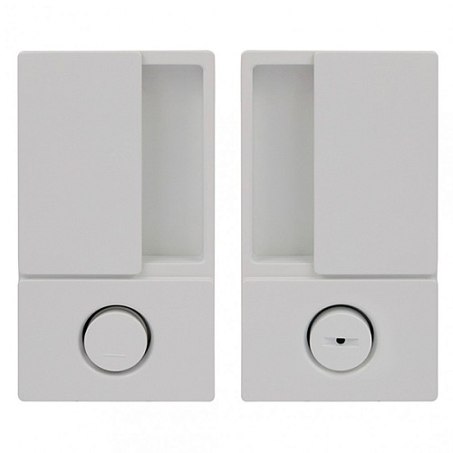 Ручки для межкомнатных дверей AGB Wave WC B3000200FM белый матовый - Фото №1