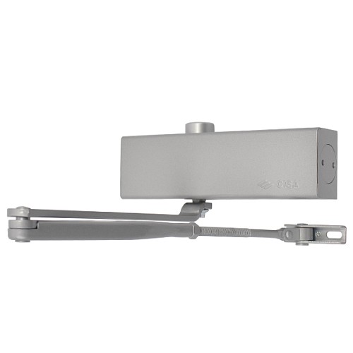 Доводчик CISA C1510.03.0.97 Professional Plus2 STD до 80 кг FIRE серый - Фото №1