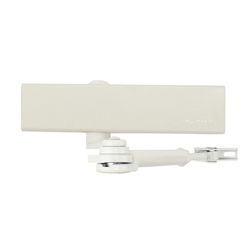 Доводчик CISA C1611.05.0.45 Professional Plus2 BC STD HO с фиксацией до 120 кг белый - Фото №8