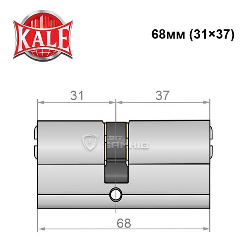 Циліндр KALE 164BNE 68 (31*37) SN - Фото №4