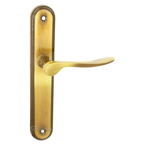 Ручки на планке Бишкоп Ложка б/о OGR бронза - Фото №2