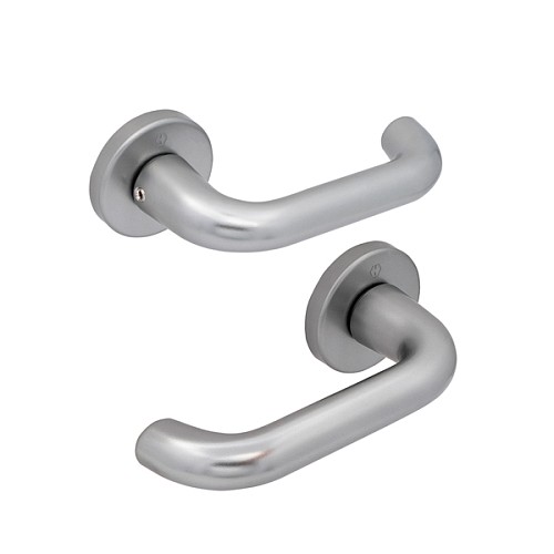 Ручки на розетте CISA круглая розетта 07070.60 сатин - Фото №1