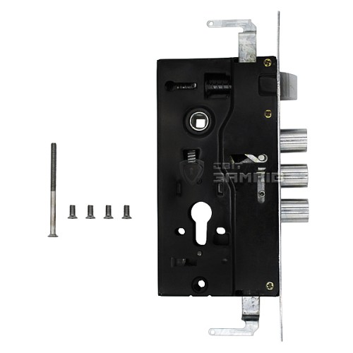 Механизм замка BRUNO BR-62 (BS60*67мм) L левый CP хром - Фото №4