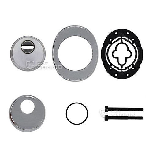 Протектор AZZI FAUSTO F23 Antitubo 33 мм 85х70 хром - Фото №4