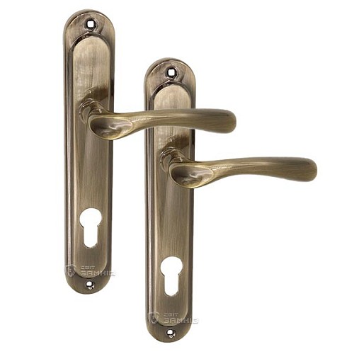 Ручки на планке IMPERIAL Kumru 72C AB бронза - Фото №1