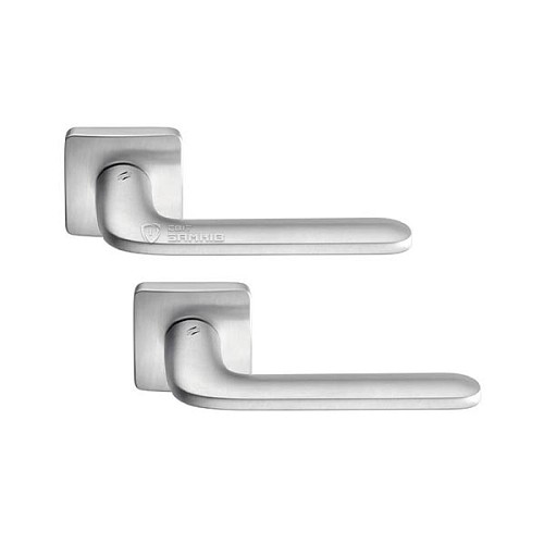 Ручки на розеті COLOMBO Roboquattro S ID51 (PT19BZG-PT13) матовий хром - Фото №1