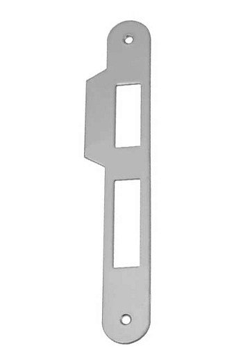 Зворотня планка AGB Sicurezza 22мм з відбійником хром - Фото №1