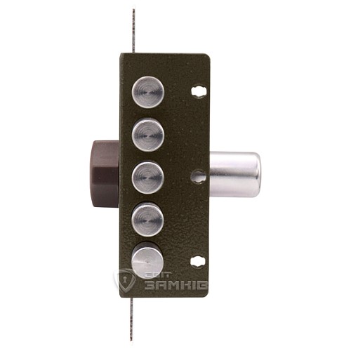 Замок накладний POTENT 495 (BS60мм) правий 3 ключа - Фото №4