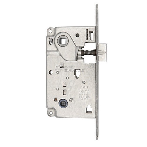 Механизм замка AGB Centro WC (BS50*90мм) хром - Фото №2