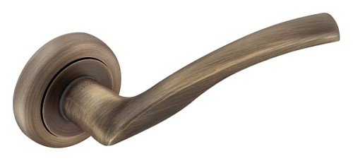 Ручки на розетте MVM/Solo A-2005 (T8a-E5a) MАВ матовая античная бронза - Фото №2