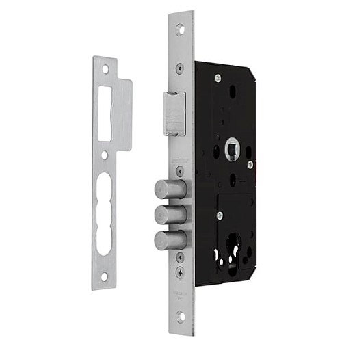 Механізм замка SANTOS 990 (BS55*90мм) матовий хром - Фото №1