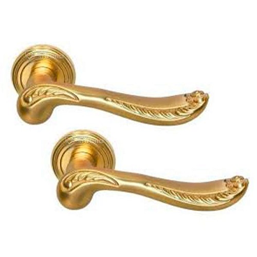 Ручки на розетте LINEA CALI Lady (011) латунь матовая