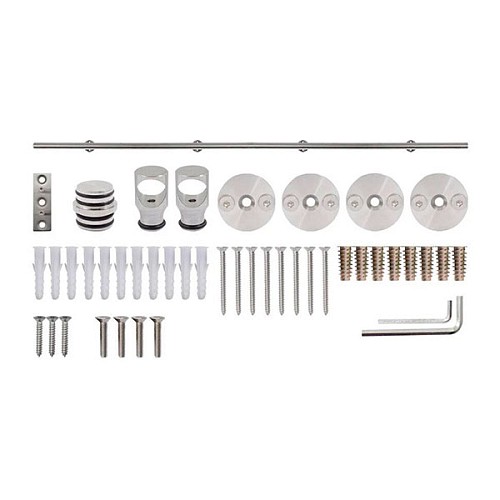 Раздвижная система LOFT LJ-8030-200 длина 2 м на 1 полотно весом до 60 кг - Фото №4