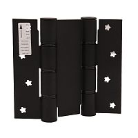 Петля барная ALDEGHI LUIGI 87NO125-40 125 мм NO черный