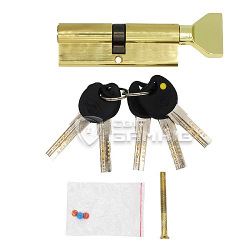 Циліндр IMPERIAL латунь 90T (40*50T) полірована латунь - Фото №4