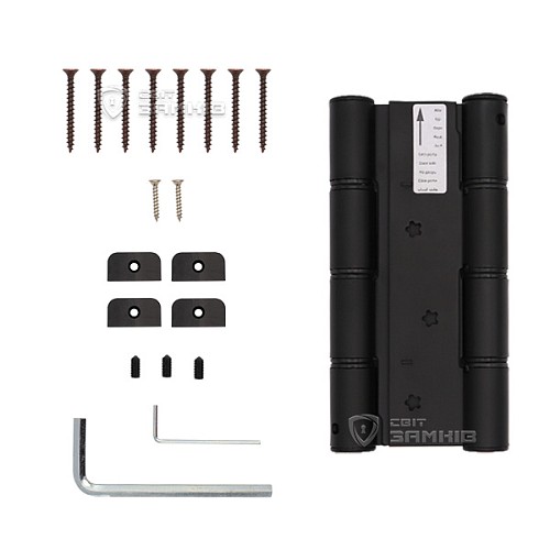 Петля барная ALDEGHI LUIGI 87NO155-40 155 мм NO черный - Фото №6