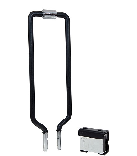 Замок для мотоцикла MUL-T-LOCK Moto Black 61/15 3 ключа - Фото №3