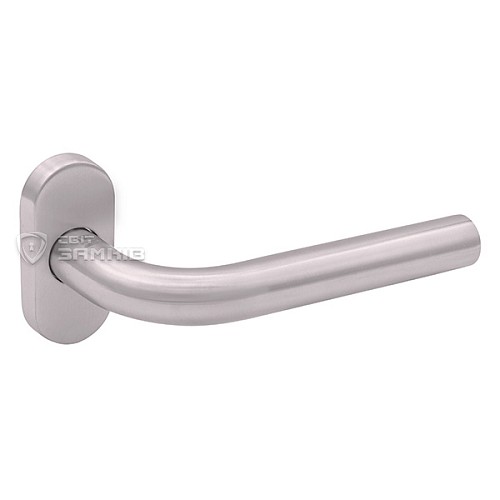 Ручки на розетте SHERLOCK SH 3001 нержавеющая сталь матовая - Фото №2