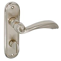 Ручки на планці Tuna WC 62 хром/сатин