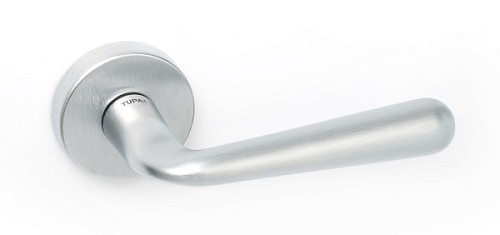 Ручки на розетте TUPAI Bona 293 (806-1966) хром матовый  - Фото №2