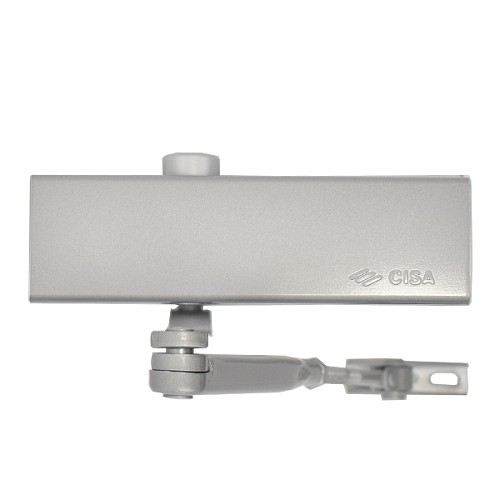 Доводчик CISA C1510.03.0.97 Professional Plus2 STD до 80 кг FIRE серый - Фото №2