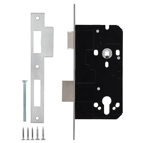 Механизм замка SANTOS 772 (BS60*72мм) матовый хром - Фото №6