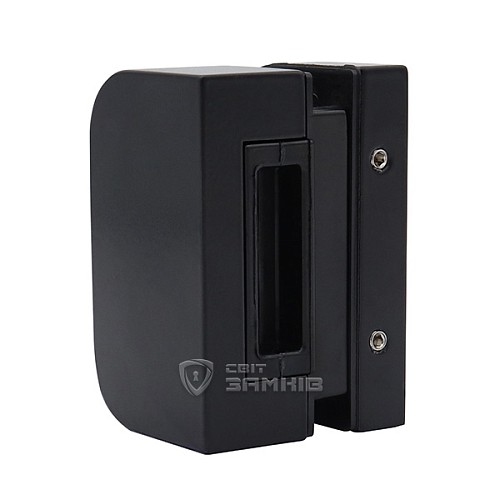 Зворотня планка WALA TAF1 для скла матовий чорний - Фото №1